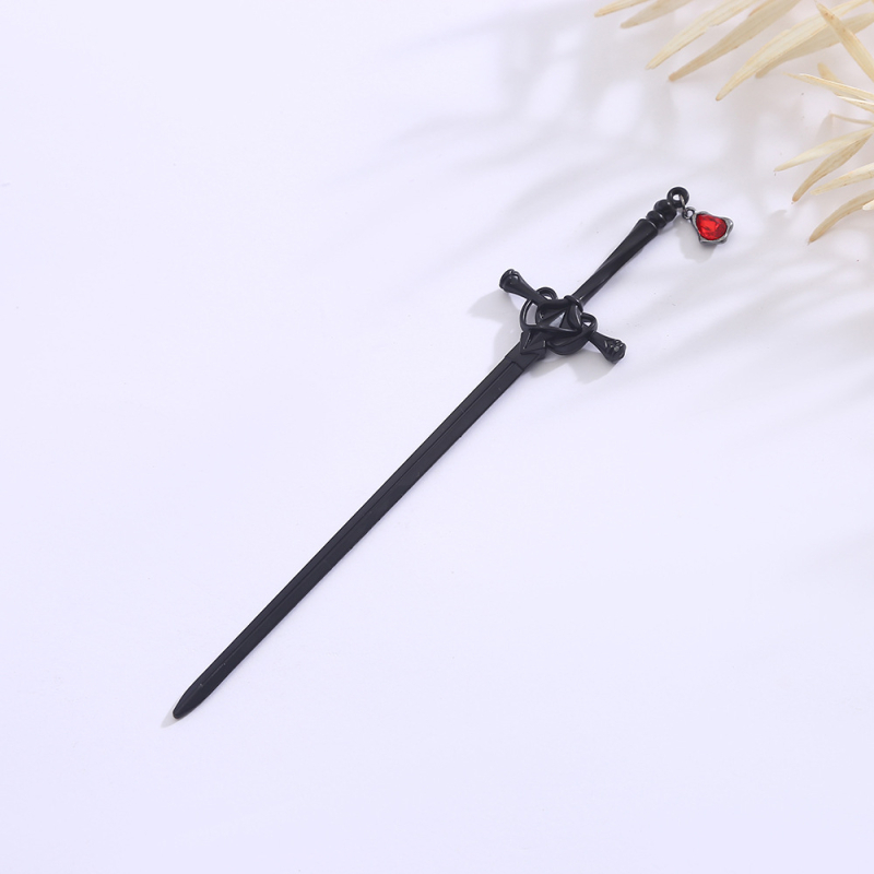 Spona za kosu od legure — minimalistički geometrijski dizajn, elektroplatirano završno, neovisno pakiranje, dodatak za glavu