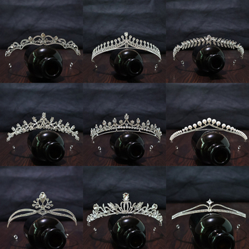 Diadem za kosu – legura, rhinestone kristali, elektroplatina, japansko-korejski stil za djecu