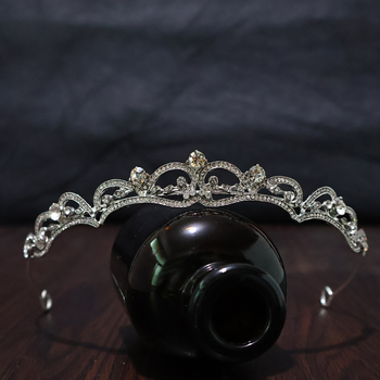 Diadem za kosu – legura, rhinestone kristali, elektroplatina, japansko-korejski stil za djecu