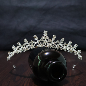 Diadem za kosu – legura, rhinestone kristali, elektroplatina, japansko-korejski stil za djecu