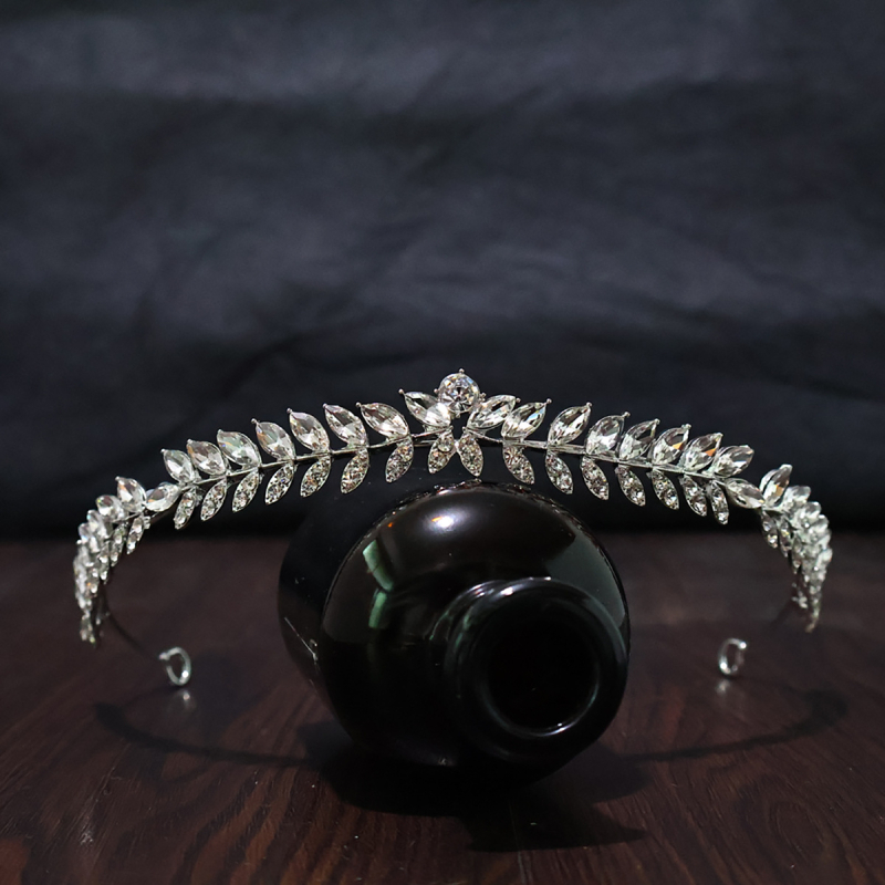 Diadem za kosu – legura, rhinestone kristali, elektroplatina, japansko-korejski stil za djecu