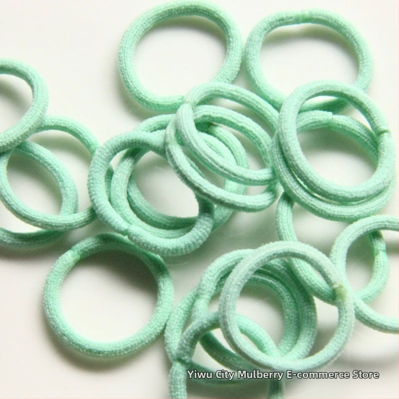 Vaikų plaukų gumelės - megzti kordeliai, aukšta elastingumas, nesukelia plaukų žalos, kilmė Yiwu