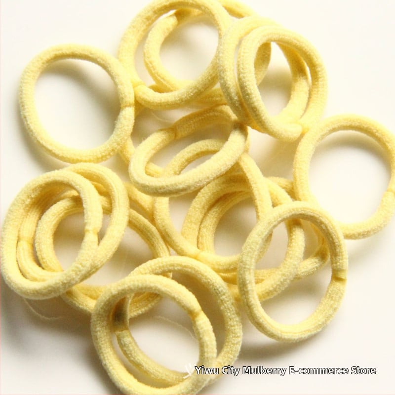 Vaikų plaukų gumelės - megzti kordeliai, aukšta elastingumas, nesukelia plaukų žalos, kilmė Yiwu