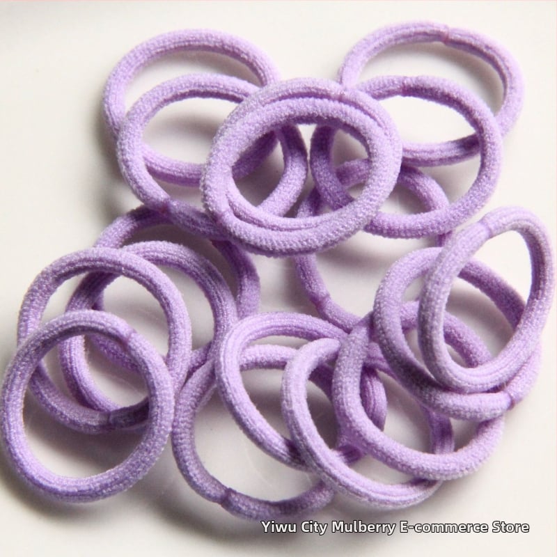 Vaikų plaukų gumelės - megzti kordeliai, aukšta elastingumas, nesukelia plaukų žalos, kilmė Yiwu