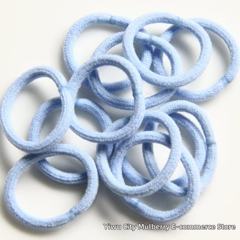 Vaikų plaukų gumelės - megzti kordeliai, aukšta elastingumas, nesukelia plaukų žalos, kilmė Yiwu