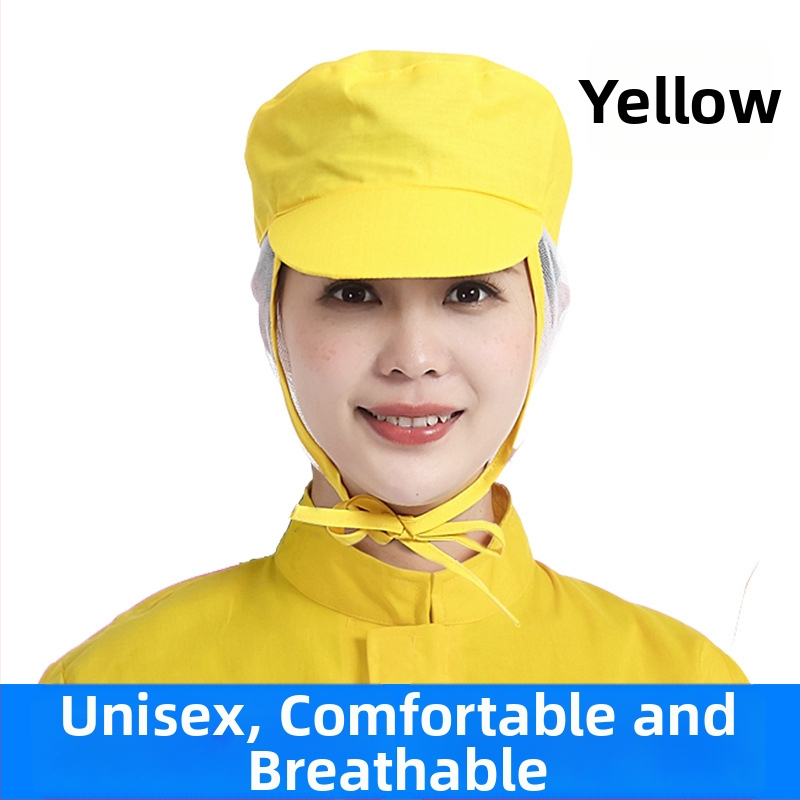 Võrk töömüts, puuvillane, lihtne kudumine, kupolitaoline ülaosa, lühike äär