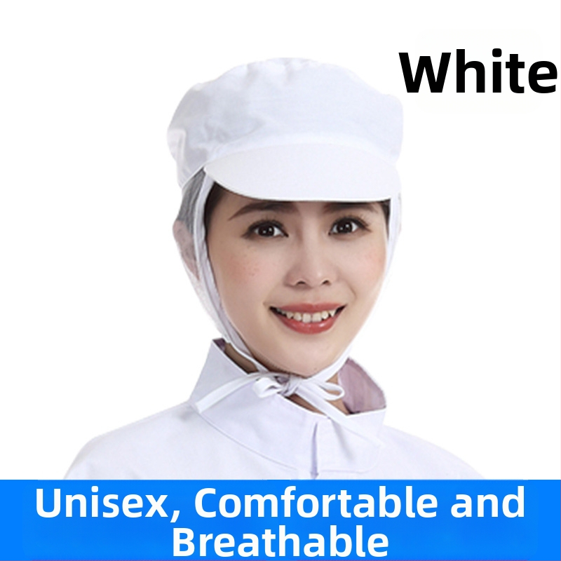 Võrk töömüts, puuvillane, lihtne kudumine, kupolitaoline ülaosa, lühike äär