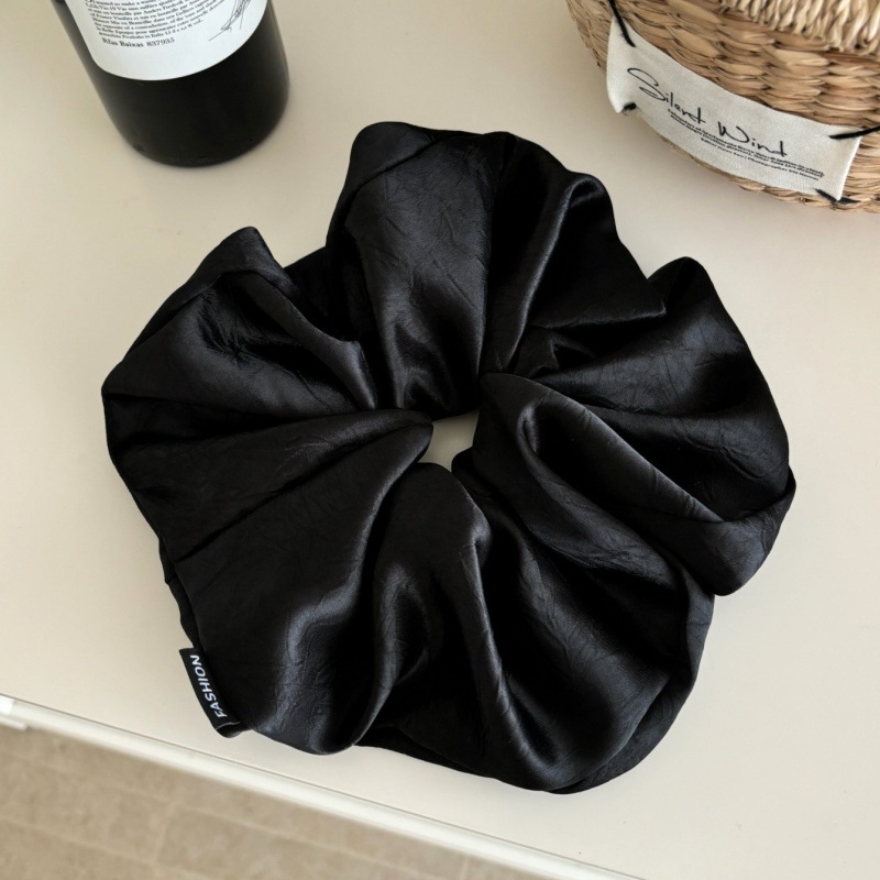 Satenasta gumica za kosu, ručno izrađena, korejski stil, visoka elastičnost, ljeto 2025