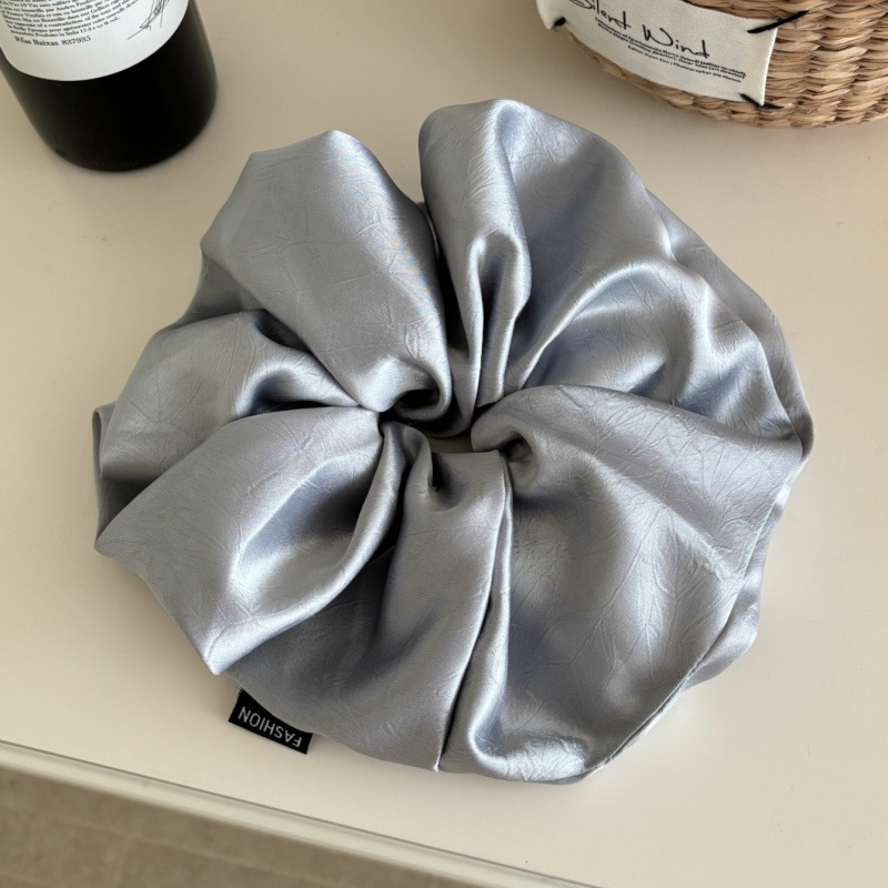 Satenasta gumica za kosu, ručno izrađena, korejski stil, visoka elastičnost, ljeto 2025