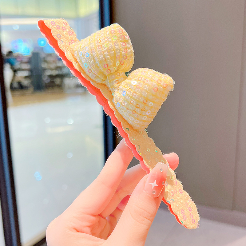 Dječja čelenka s mašnicom - tkanina, crtani stil, dizajn mašnice, ametistni kristal