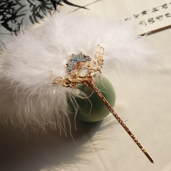 Dodatak za glavu - Tkanina, Drevno-stil, Cvjetni dizajn