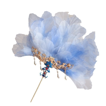 Dodatak za glavu - Tkanina, Drevno-stil, Cvjetni dizajn