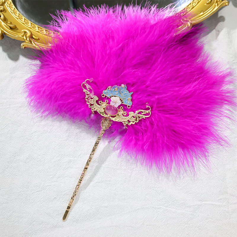 Dodatak za glavu - Tkanina, Drevno-stil, Cvjetni dizajn