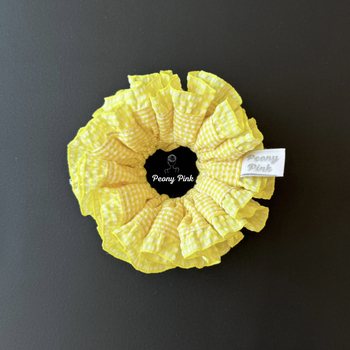 Elastična gumica za kosu • Tkanina • Ručna izrada • Stil influencerice • Visoka elastičnost