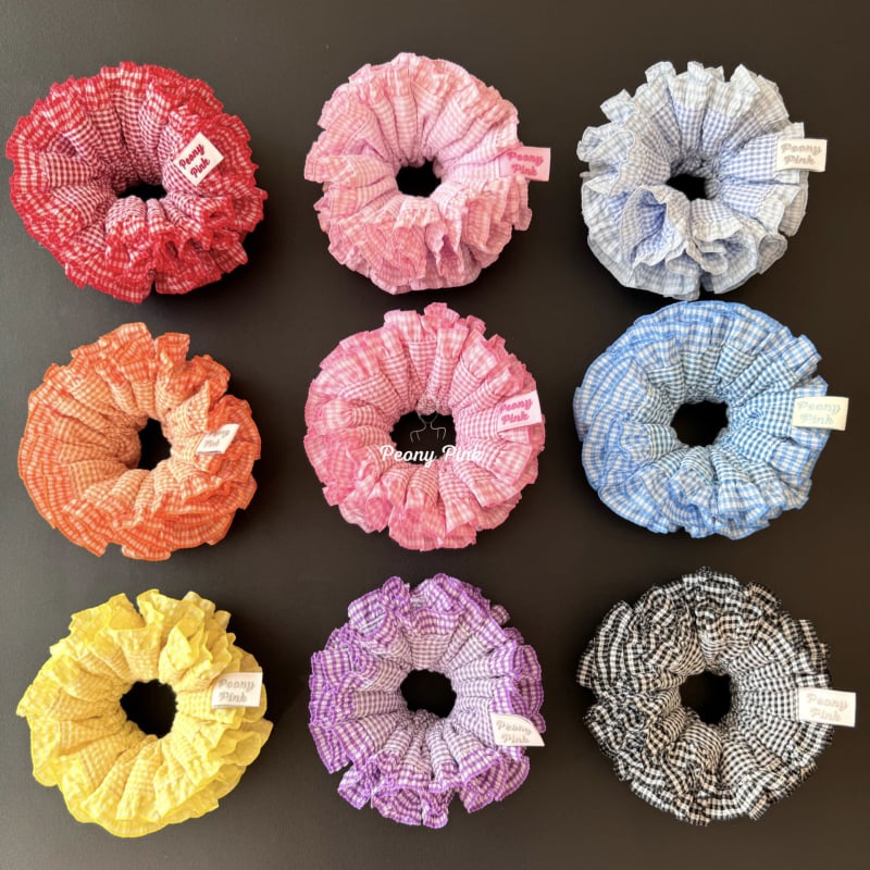 Elastična gumica za kosu • Tkanina • Ručna izrada • Stil influencerice • Visoka elastičnost