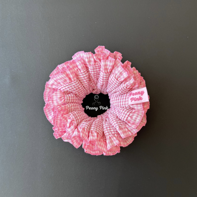 Elastična gumica za kosu • Tkanina • Ručna izrada • Stil influencerice • Visoka elastičnost