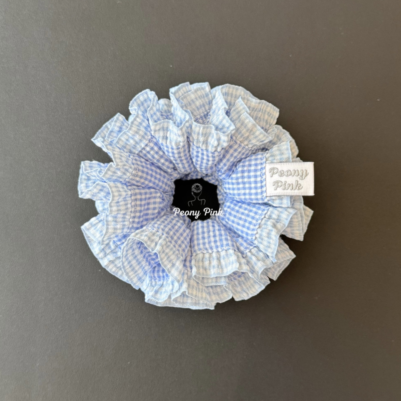 Elastična gumica za kosu • Tkanina • Ručna izrada • Stil influencerice • Visoka elastičnost