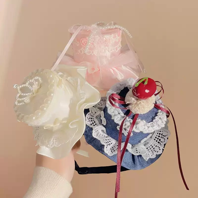 Klip za kosu za rođendan — ručna izrada, plastični materijal, korejski stil, gornji klip, sladak i svjež dizajn