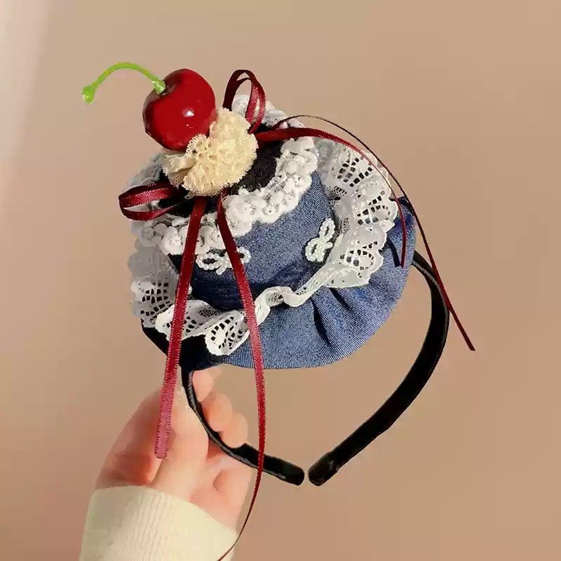 Klip za kosu za rođendan — ručna izrada, plastični materijal, korejski stil, gornji klip, sladak i svjež dizajn