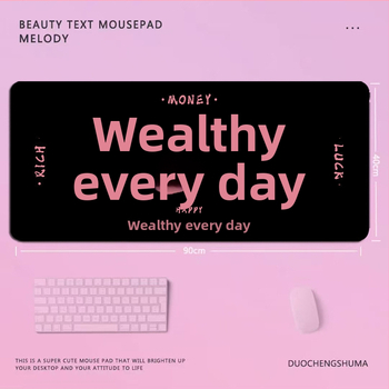 Didelis pelės kilimėlis, natūralus kaučius, žaidimų kilimėlio stilius, logotipo spaudinimas negalimas