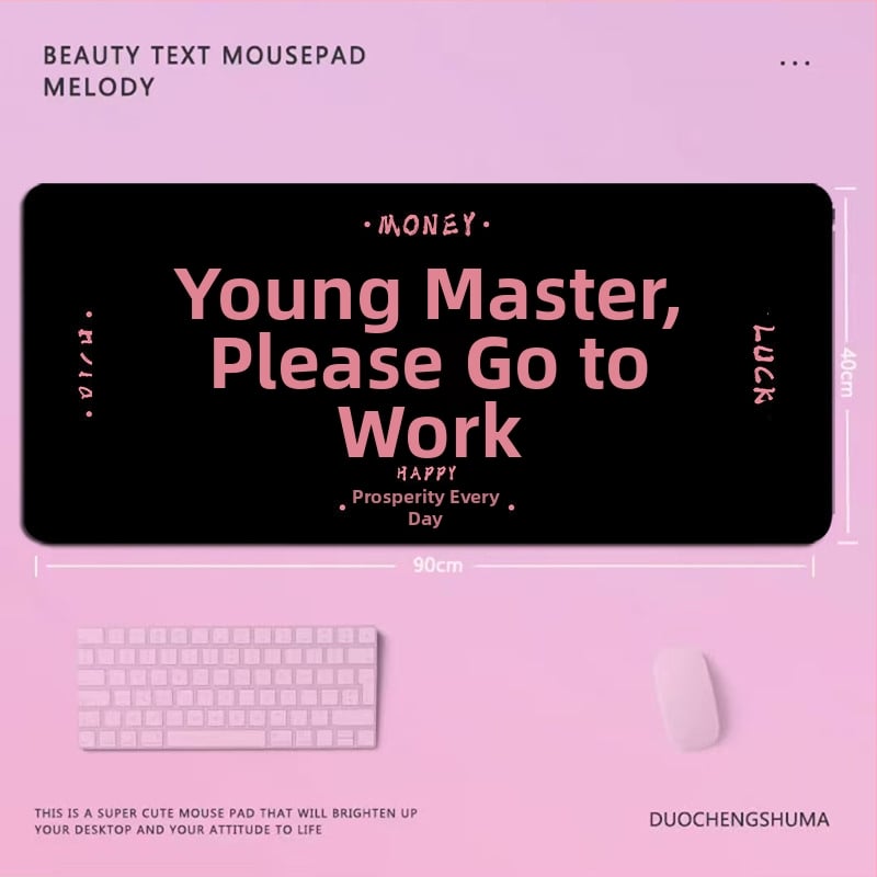 Didelis pelės kilimėlis, natūralus kaučius, žaidimų kilimėlio stilius, logotipo spaudinimas negalimas