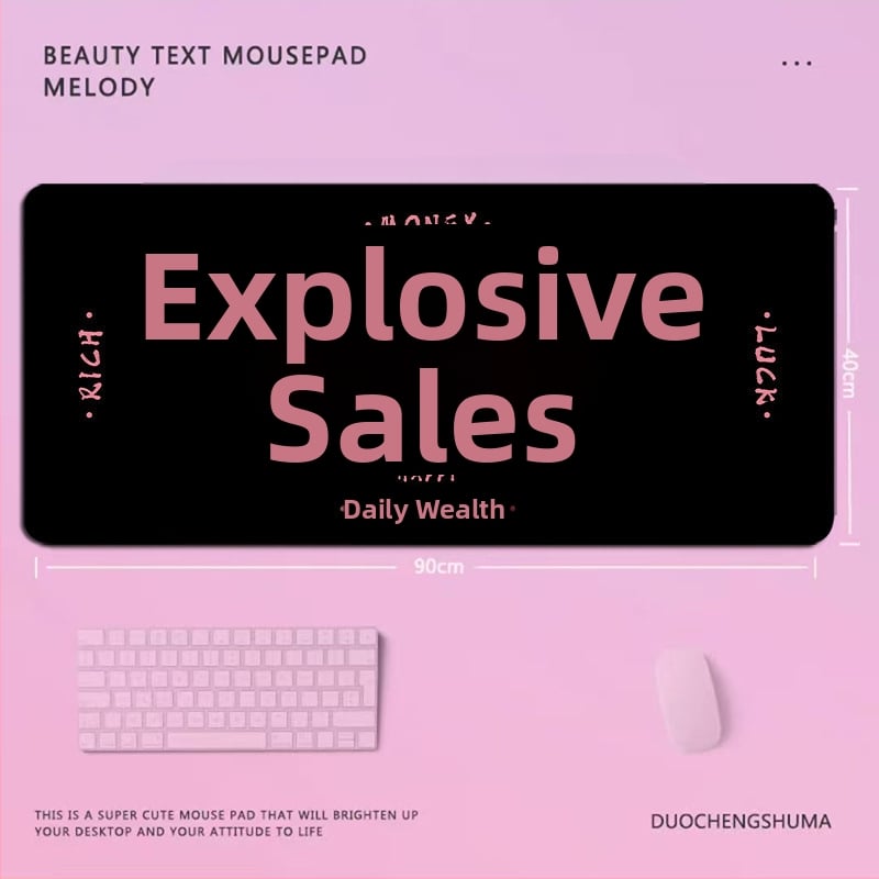 Didelis pelės kilimėlis, natūralus kaučius, žaidimų kilimėlio stilius, logotipo spaudinimas negalimas