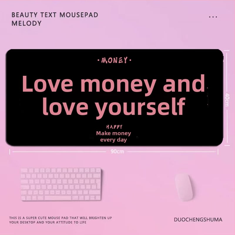 Didelis pelės kilimėlis, natūralus kaučius, žaidimų kilimėlio stilius, logotipo spaudinimas negalimas