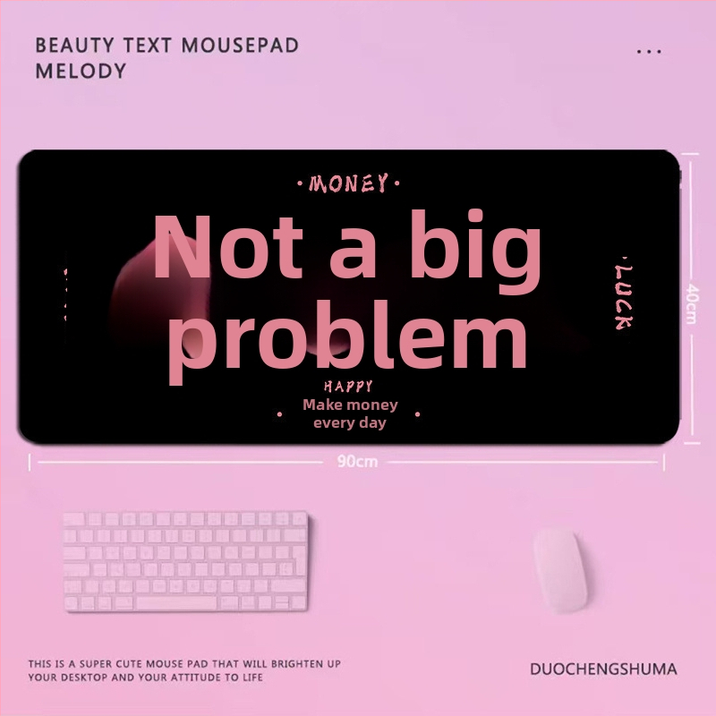 Didelis pelės kilimėlis, natūralus kaučius, žaidimų kilimėlio stilius, logotipo spaudinimas negalimas