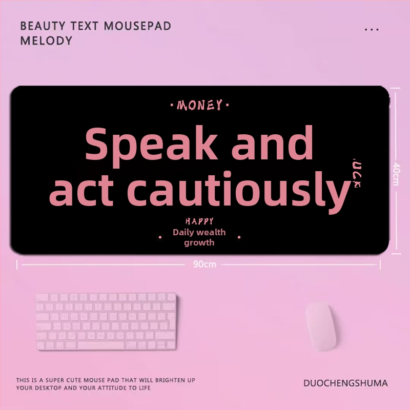 Didelis pelės kilimėlis, natūralus kaučius, žaidimų kilimėlio stilius, logotipo spaudinimas negalimas