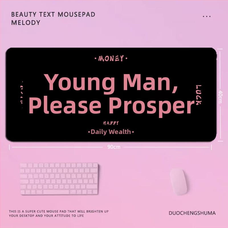 Didelis pelės kilimėlis, natūralus kaučius, žaidimų kilimėlio stilius, logotipo spaudinimas negalimas