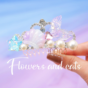 Dječja kruna za glavu – ručno izrađena, plastika/smola, princ stil, Šangaj