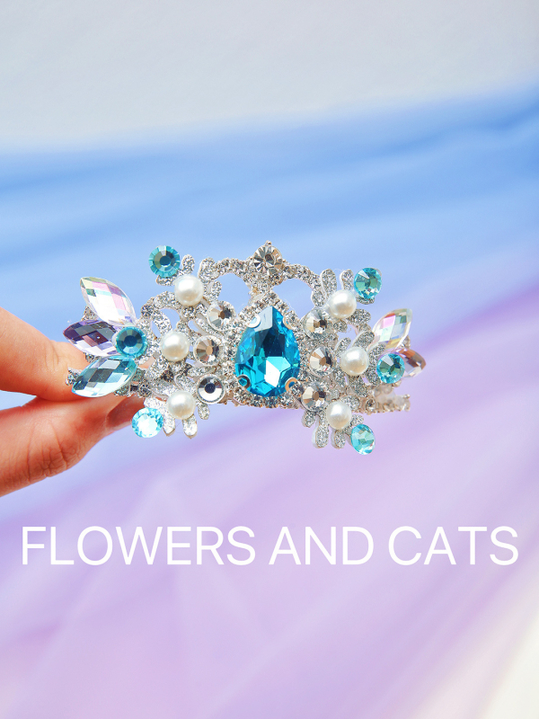 Dječja kruna za glavu – ručno izrađena, plastika/smola, princ stil, Šangaj