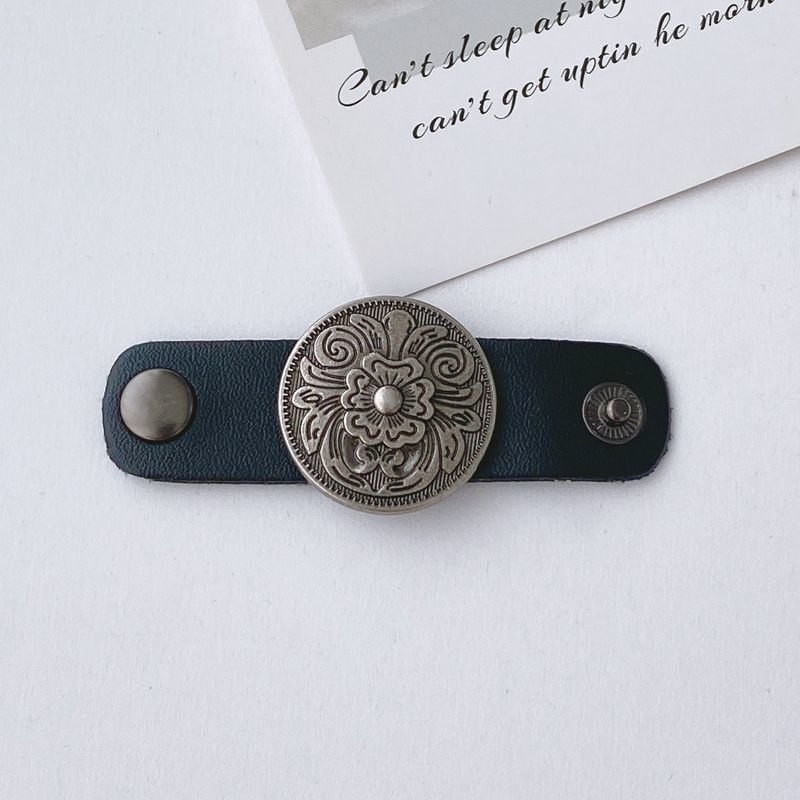 Сплавна закопчалка за квадратен шал с Paisley мотив – ретро стил за мъже и жени