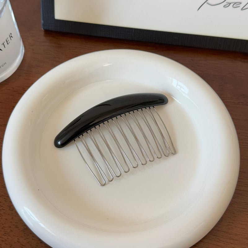 Metalna spona za kosu, jednostavan ženski stil, geometrijski oblik, ručna izrada, s kristalom