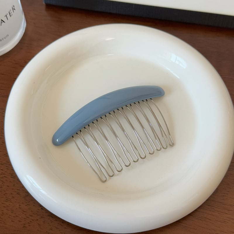 Metalna spona za kosu, jednostavan ženski stil, geometrijski oblik, ručna izrada, s kristalom