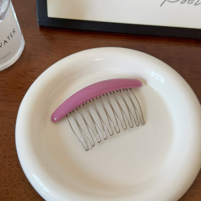 Metalna spona za kosu, jednostavan ženski stil, geometrijski oblik, ručna izrada, s kristalom