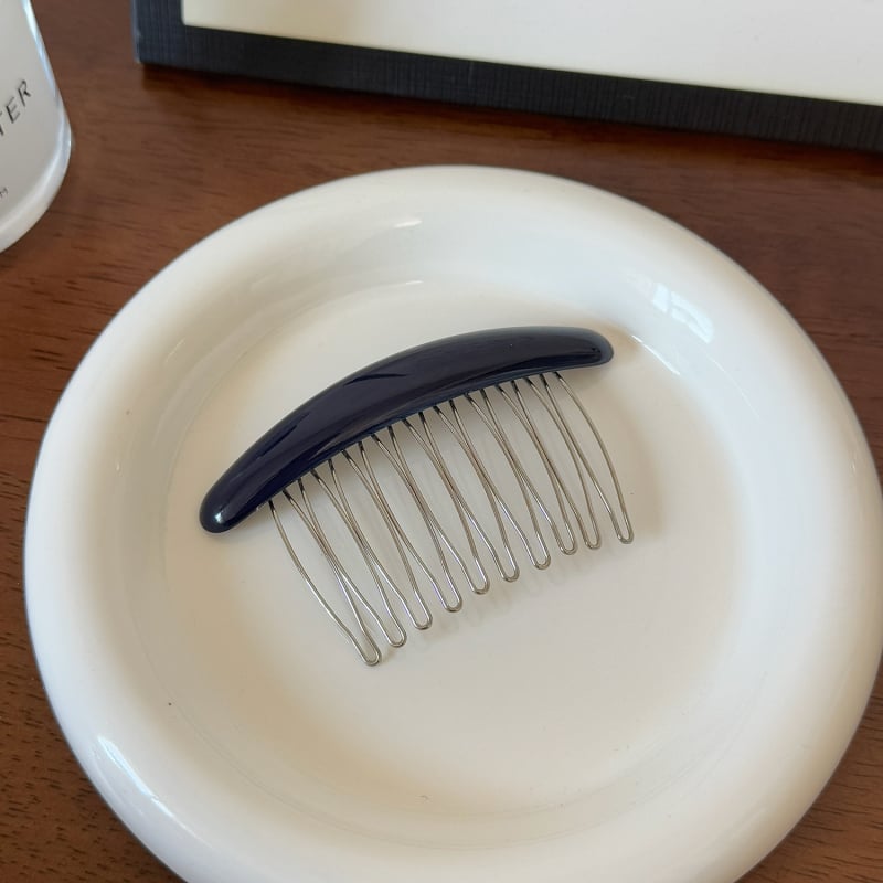 Metalna spona za kosu, jednostavan ženski stil, geometrijski oblik, ručna izrada, s kristalom