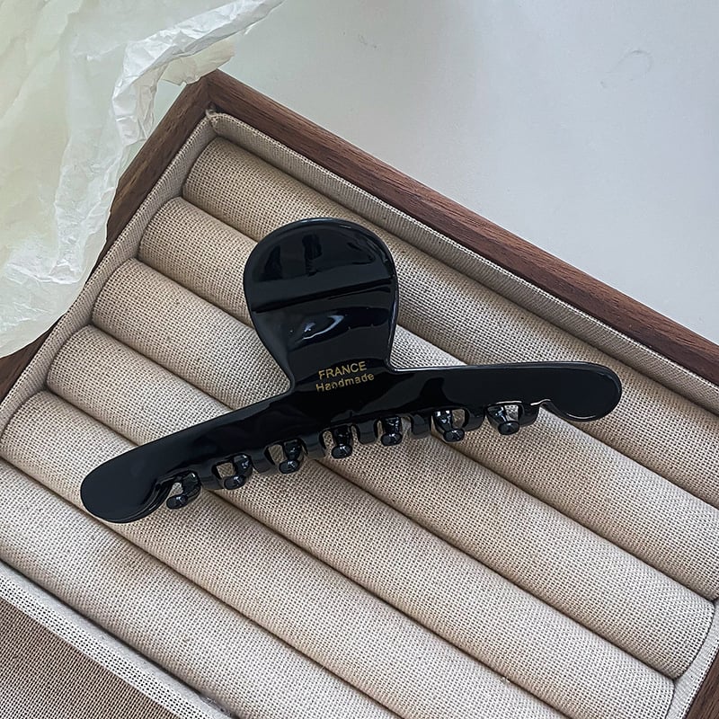 Clip de păr din acid acetic — clip cu priză, realizat manual, stil Maillard pădure pentru femei