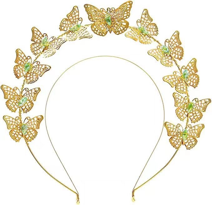 Headpiece od legure, ručna izrada, ženski stil, nevini halo dizajn, za plesne nastupe