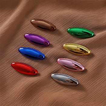 Plastična broš za šal – geometrijski dizajn, elektroplatirana površina, ženski stil, dvostruka upotreba