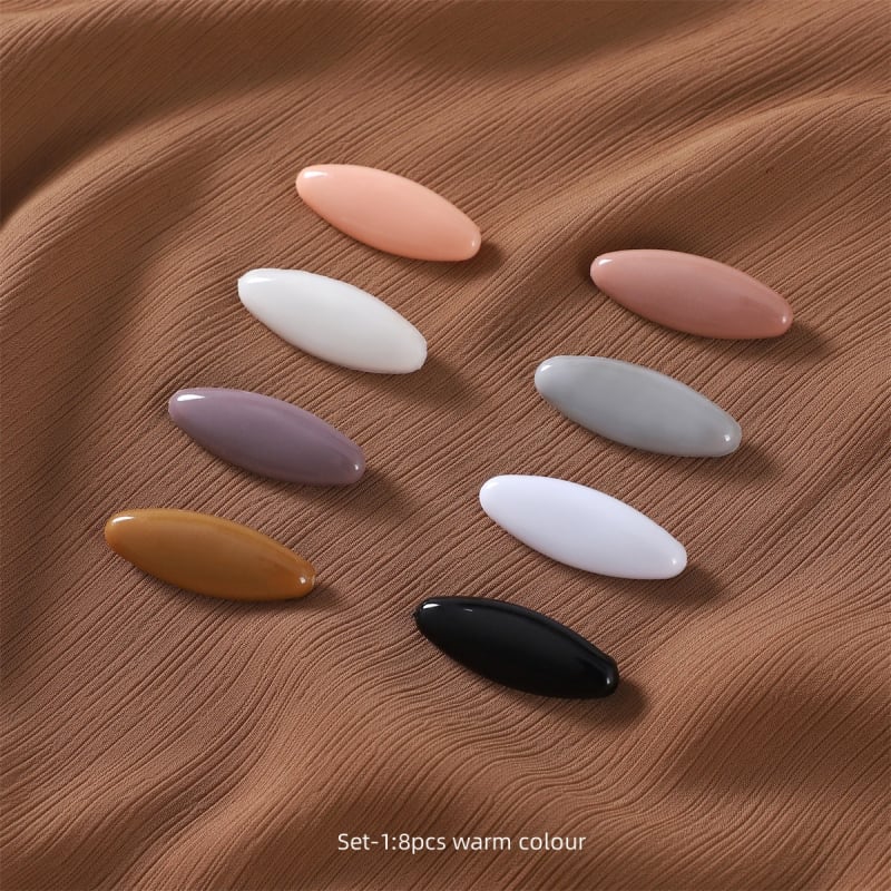 Plastična broš za šal – geometrijski dizajn, elektroplatirana površina, ženski stil, dvostruka upotreba