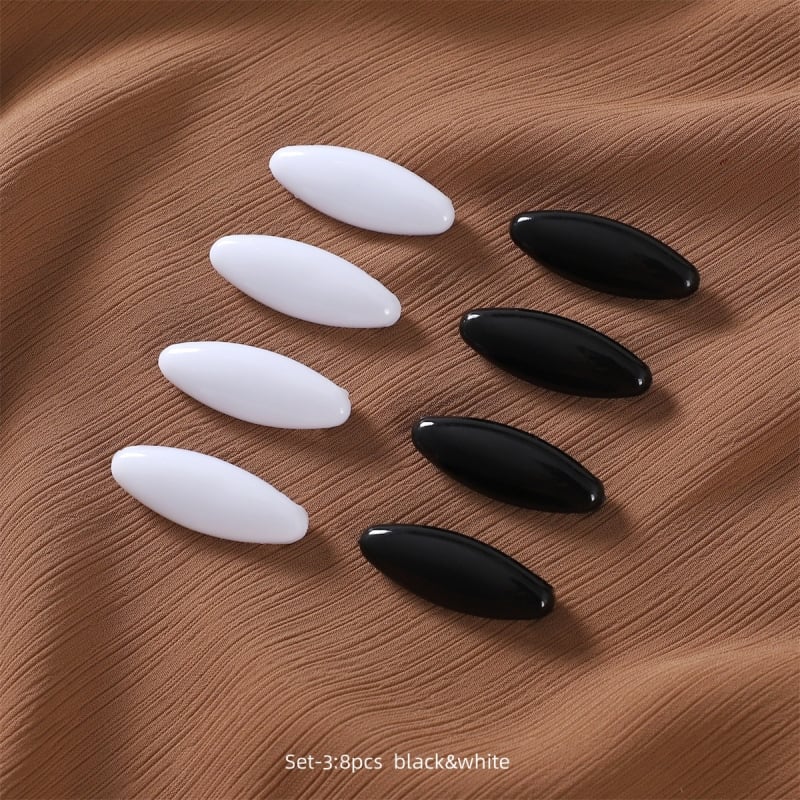 Plastična broš za šal – geometrijski dizajn, elektroplatirana površina, ženski stil, dvostruka upotreba