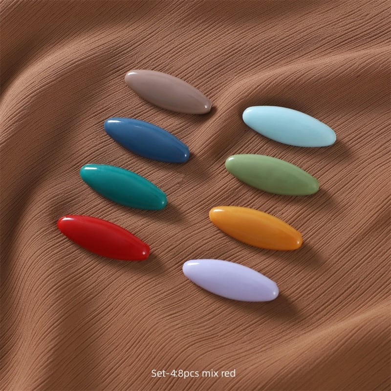 Plastična broš za šal – geometrijski dizajn, elektroplatirana površina, ženski stil, dvostruka upotreba