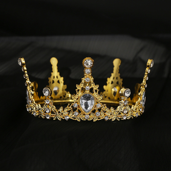 Krona za glavu – legura, elektropoliranje završetak, oblik krune, ženski stil