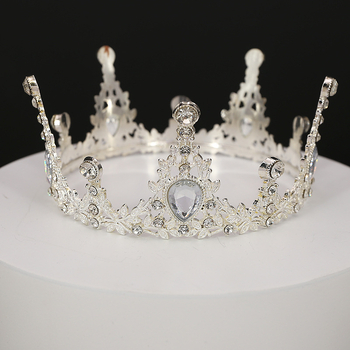 Krona za glavu – legura, elektropoliranje završetak, oblik krune, ženski stil