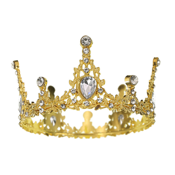 Krona za glavu – legura, elektropoliranje završetak, oblik krune, ženski stil