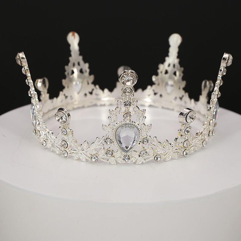 Krona za glavu – legura, elektropoliranje završetak, oblik krune, ženski stil