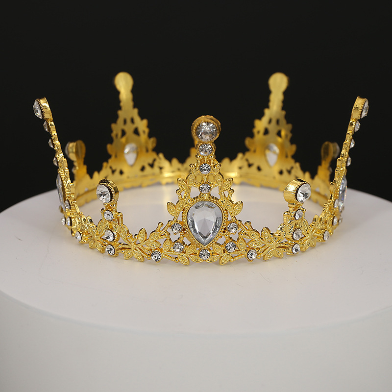 Krona za glavu – legura, elektropoliranje završetak, oblik krune, ženski stil