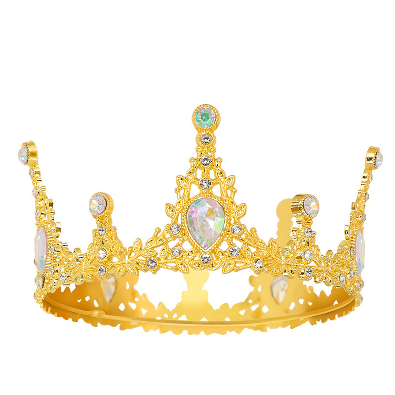 Krona za glavu – legura, elektropoliranje završetak, oblik krune, ženski stil