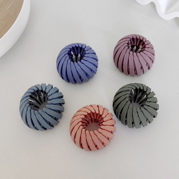 Spona za kosu s gripom, korejskog stila, plastika/smola, lakirani završni sloj, jesen 2024, dodatak za glavu